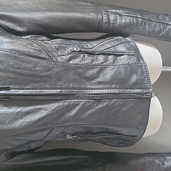 Harley Davidson Moon Shadow Tribal Leather Jacket - Picture 3 of 13